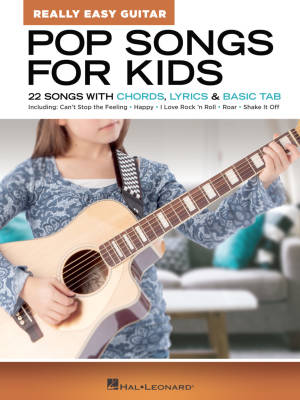 Hal Leonard - Pop Songs For Kids: Really Easy Guitar - Easy Guitar TAB - Book