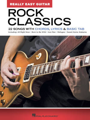 Hal Leonard - Rock Classics: Really Easy Guitar - Easy Guitar TAB - Book