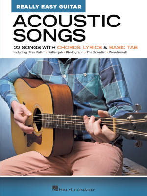 Hal Leonard - Acoustic Songs: Really Easy Guitar - Easy Guitar TAB - Book