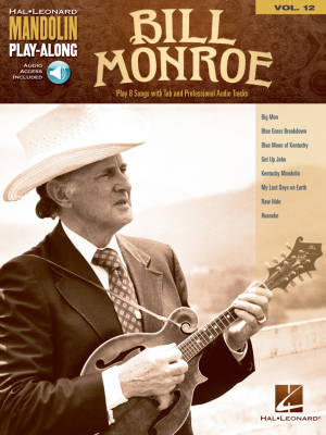 Hal Leonard - Bill Monroe: Mandolin Play-Along Volume 12 - Livre/Audio en ligne