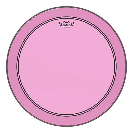 Powerstroke P3 Colortone Bass Drumhead - Pink - 20\'\'