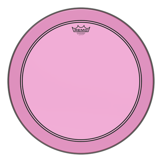 Powerstroke P3 Colortone Bass Drumhead - Pink - 22\'\'