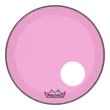 Remo - Powerstroke P3 Colortone Bass Drumhead w\/ 5 Offset-Hole - Pink - 22