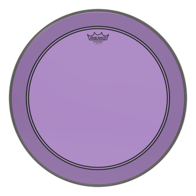 Powerstroke P3 Colortone Bass Drumhead - Purple - 20\'\'