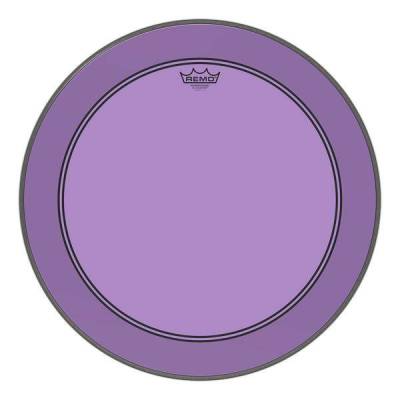 Powerstroke P3 Colortone Bass Drumhead - Purple - 24\'\'