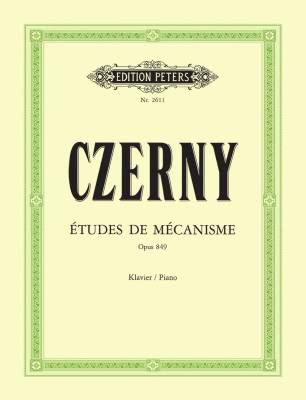 C.F. Peters Corporation - 30 Studies of Mechanism Op. 849 - Czerny - Piano - Book