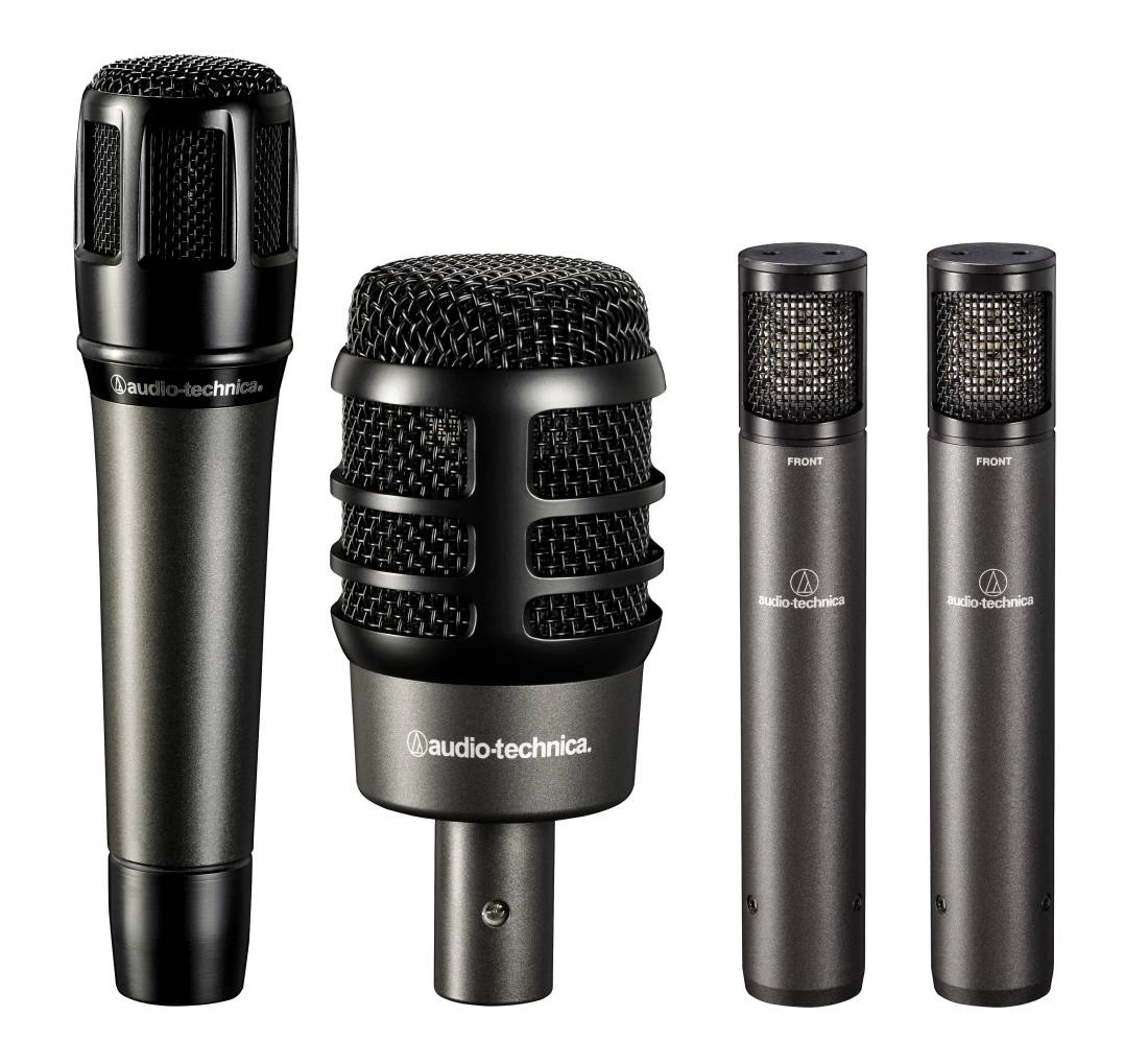 ATM-DRUM4 Drum Microphone Pack - ATM250, ATM650, ATM450(pair)