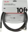 Fender - Professional Instrument Cable, Straight-Angle, 10, Black