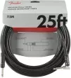 Fender - Professional Instrument Cable, Straight\/Angle, 25, Black