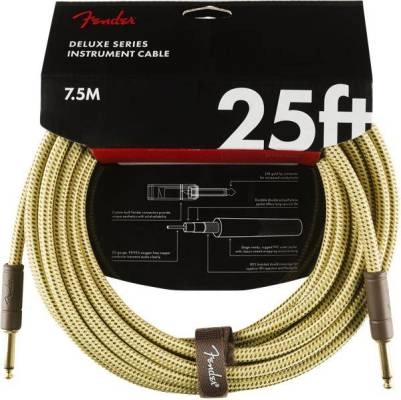 Fender - Deluxe Instrument Cable, 25, Tweed