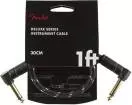 Fender - Deluxe Instrument Cable, Angle\/Angle, 1, Black Tweed