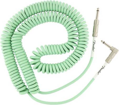 Fender - Original Coil Cable, Straight-Angle, 30, Surf Green