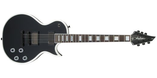USA Signature Marty Friedman MF-1, Rosewood Fingerboard w/Case - Gloss Black with White Bevels