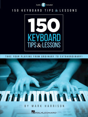 150 Keyboard Tips & Lessons - Harrison - Book/Audio Online