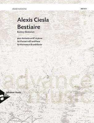 Bestiaire - Ciesla - Clarinet/Piano