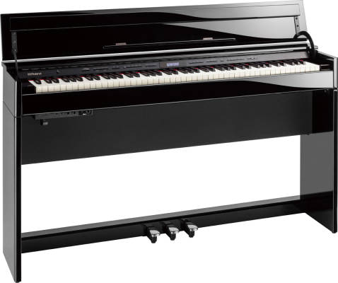DP603 Digital Home Piano with Stand and Bench - Polished Ebony