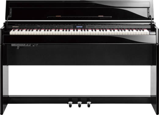 DP603 Digital Home Piano with Stand and Bench - Polished Ebony