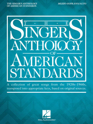 Hal Leonard - The Singers Anthology Of American Standards: Mezzo-Soprano/Alto Edition - Walters - Book