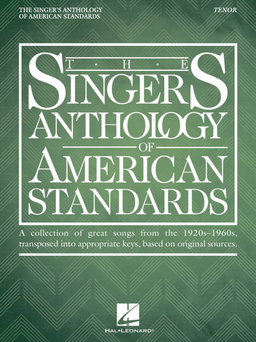 The Singer\'s Anthology Of American Standards: Tenor Edition - Walters - Book
