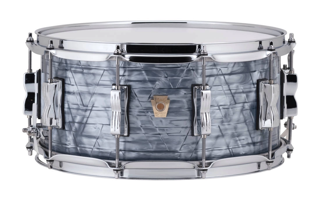 Keystone 6.5x14\'\' 5 Ply Maple Snare in Sky Blue Pearl
