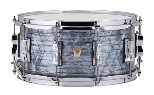 Keystone 6.5x14\'\' 5 Ply Maple Snare in Sky Blue Pearl