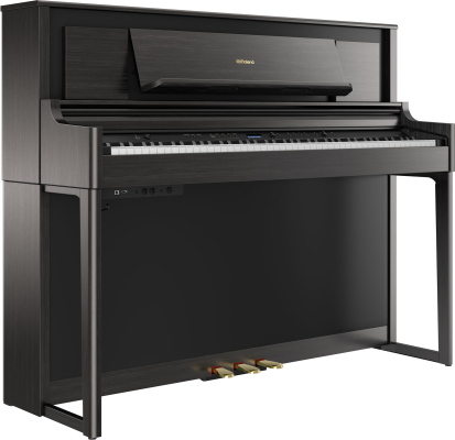 Roland - LX706 Digital Piano with Stand & Bench - Charcoal Black