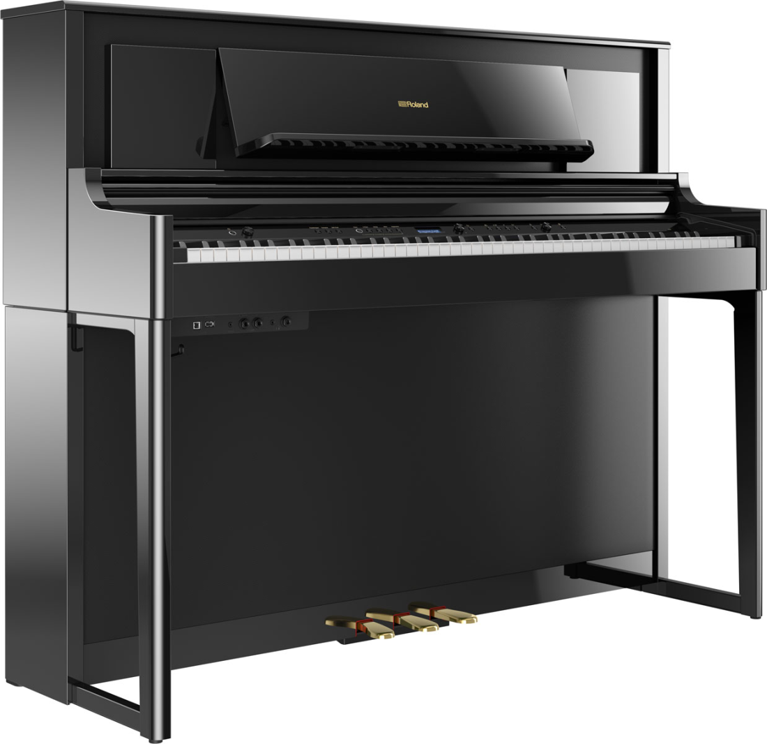 LX706 Digital Piano with Stand & Bench - Polished Ebony