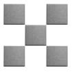 Primacoustic - Broadway Scatter Blocks Acoustic Panels - 12x12x1 - Gray (24)