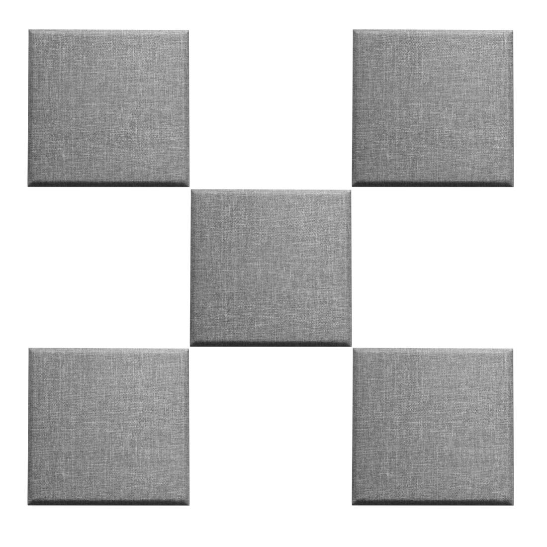 Broadway Scatter Blocks Acoustic Panels - 12\'\'x12\'\'x1\'\' - Gray (24)