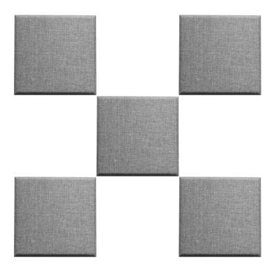 Broadway Scatter Blocks Acoustic Panels - 12\'\'x12\'\'x1\'\' - Gray (24)