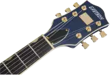 G6659TG Players Edition Broadkaster Jr. Center Block Single-Cut with String-Thru Bigsby and Gold Hardware, Ebony Fingerboard w/Case - Azure Metallic