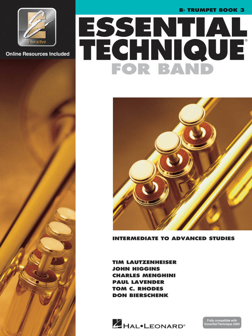 Essential Technique for Band (Intermediate to Advanced Studies) Book 3 - Trumpet - Book/Media Online (EEi)