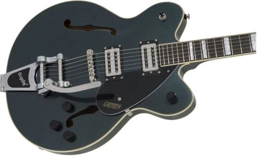 G2622T Streamliner Center Block with Bigsby, Laurel Fingerboard, Broad\'Tron BT-2S Pickups - Gunmetal