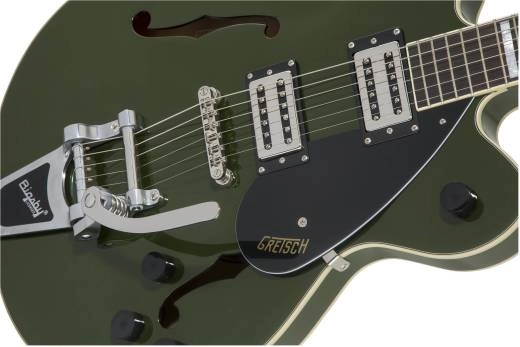 G2622T Streamliner Center Block with Bigsby, Laurel Fingerboard, Broad\'Tron BT-2S Pickups - Torino Green