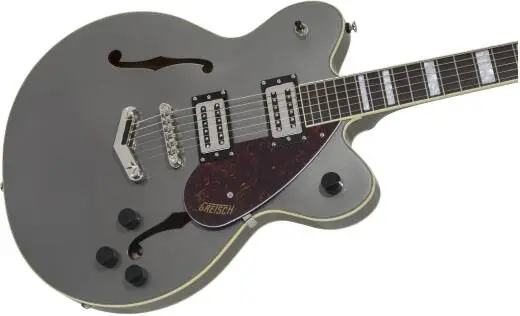 G2622 Streamliner Center Block with V-Stoptail, Laurel Fingerboard, Broad\'Tron BT-2S Pickups - Phantom Metallic