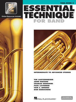 Hal Leonard - Essential Technique for Band (Intermediate to Advanced Studies) Book 3 - Tuba - Book/Media Online (EEi)