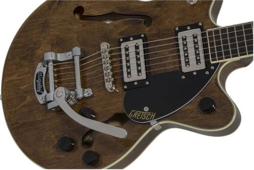 G2655T Streamliner Center Block Jr. with Bigsby, Laurel Fingerboard, Broad\'Tron BT-2S Pickups - Imperial Stain