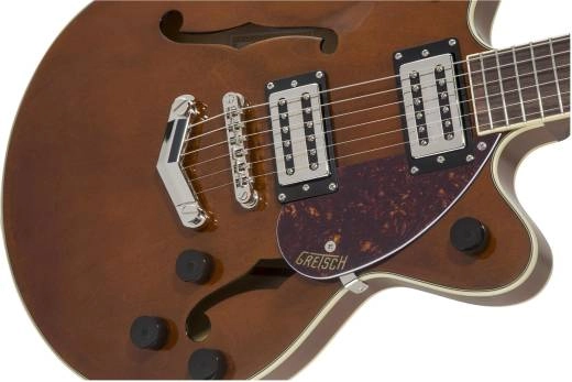 G2655 Streamliner Center Block Jr. with V-Stoptail, Laurel Fingerboard, Broad\'Tron BT-2S Pickups - Single Barrel
