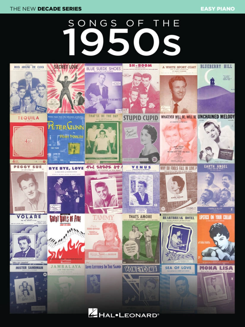 Songs of the 1950s: The New Decade Series - Easy Piano - Book