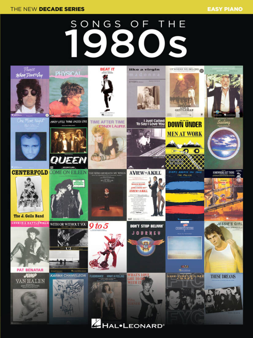 Songs of the 1980s: The New Decade Series - Easy Piano - Book