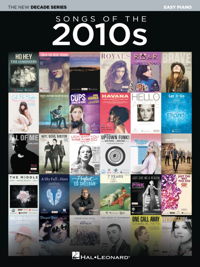 Songs of the 2010s: The New Decade Series - Easy Piano - Book