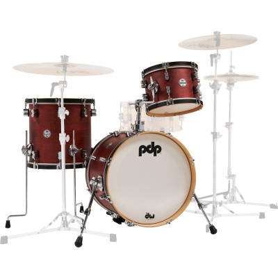 Concept Maple 3-Piece Shell Pack (18,12,14) - Oxblood Stain