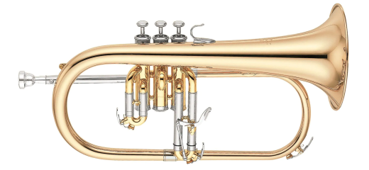 Professional .433-Bore Bb Flugelhorn - Gold Brass
