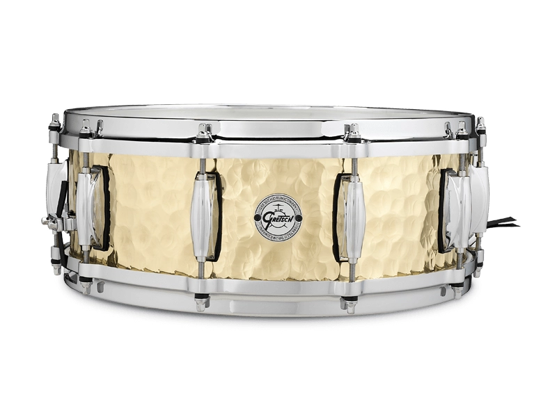 Hammered Brass Snare Drum - 5x14\'\'