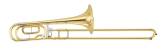 Yamaha Band - Semi-Open Wrap Bass Trombone with F Attachment - Gold Brass Lacquer
