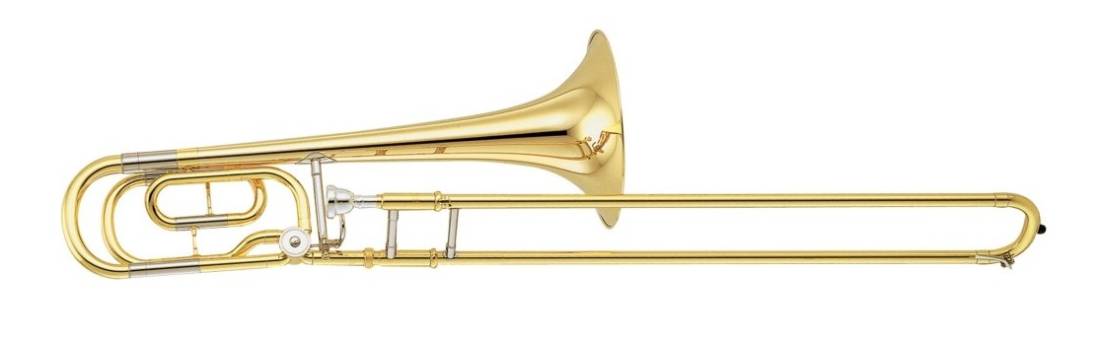 Semi-Open Wrap Bass Trombone with F Attachment - Gold Brass Lacquer