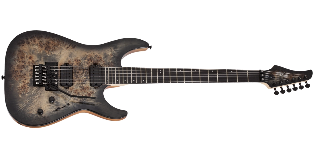 C-6 Pro FR Electric Guitar - Charcoal Burst