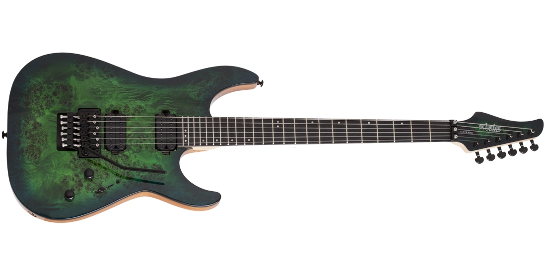 C-6 Pro FR Electric Guitar - Aqua Burst