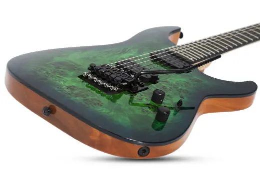 C-6 Pro FR Electric Guitar - Aqua Burst