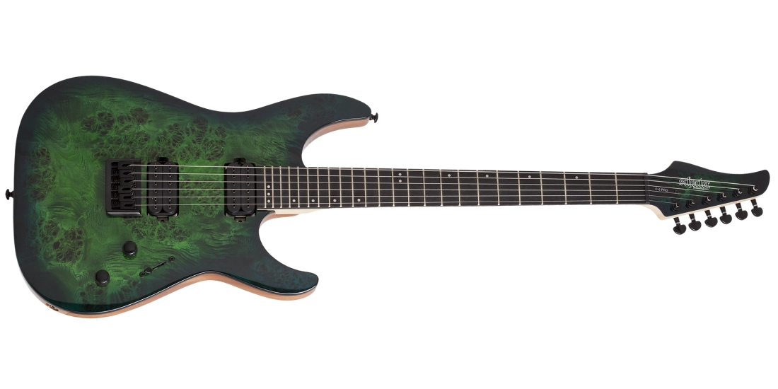 C-6 Pro Electric Guitar - Aqua Burst